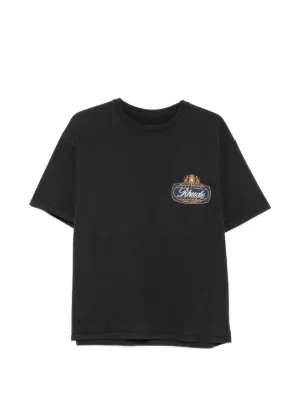 AMIRl ブラックTシャツ AMIRI Crystal Flames T-shirt | Black | FARFETCH