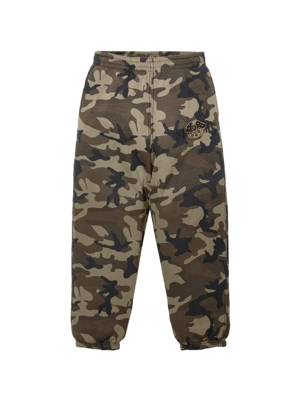 Supreme camouflage track pants - Marrone