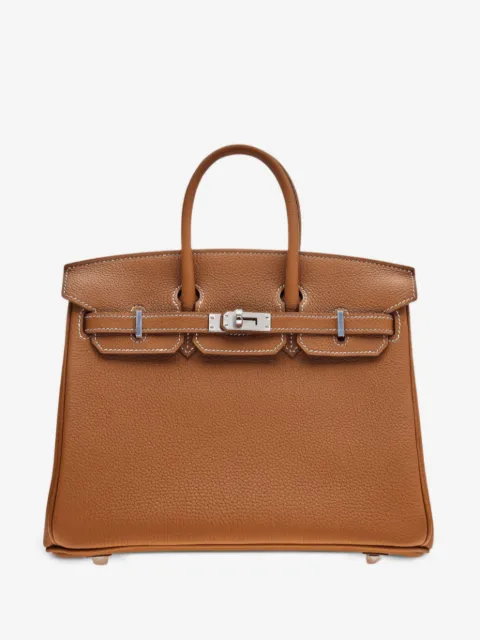 Hermès Pre-Owned 2025 25 Birkin palladium tote bag
