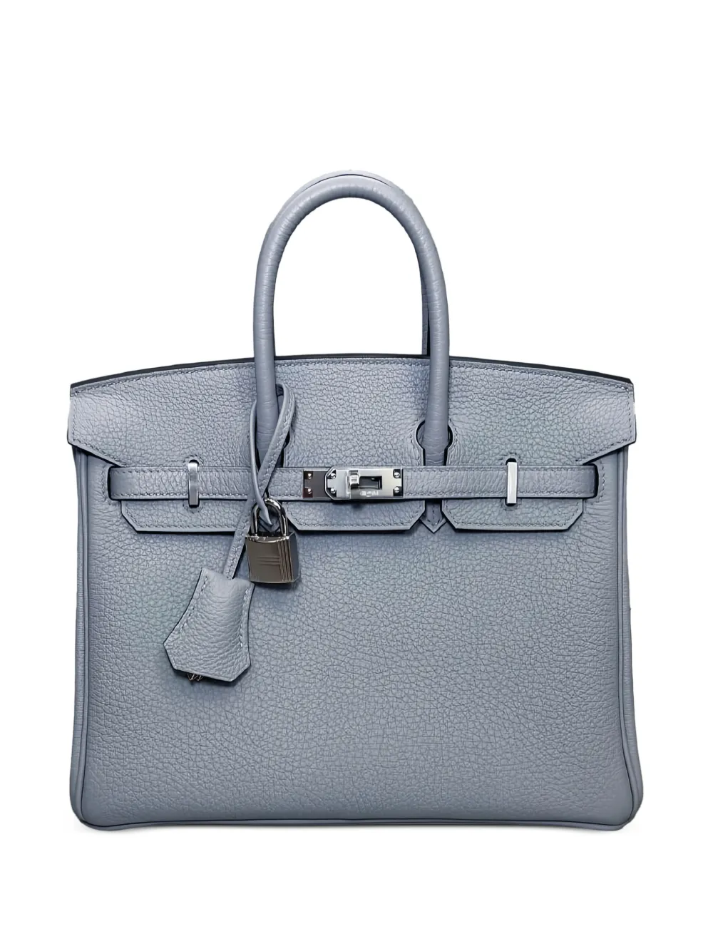  Hermès Pre-owned 2025 25 Birkin Tote Bag - Grey 