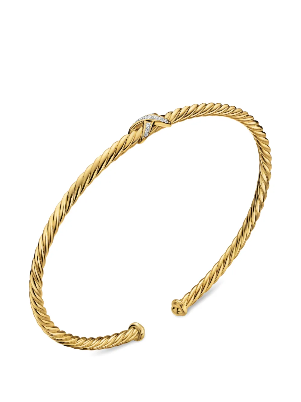 18kt Yellow Gold Flex Petite X Bracelet