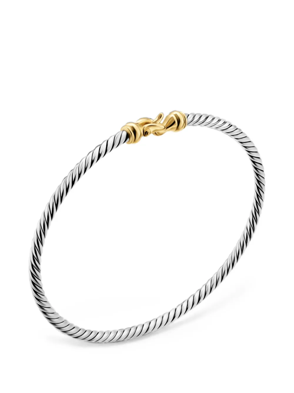  David Yurman Cable Flex Buckle Bracelet - Plateado 