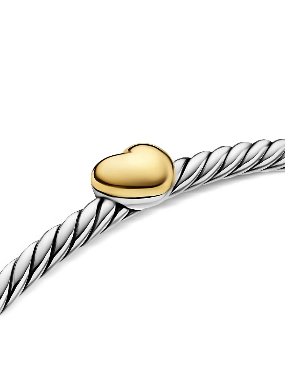  David Yurman Sterling Silver Flex Bracelet 