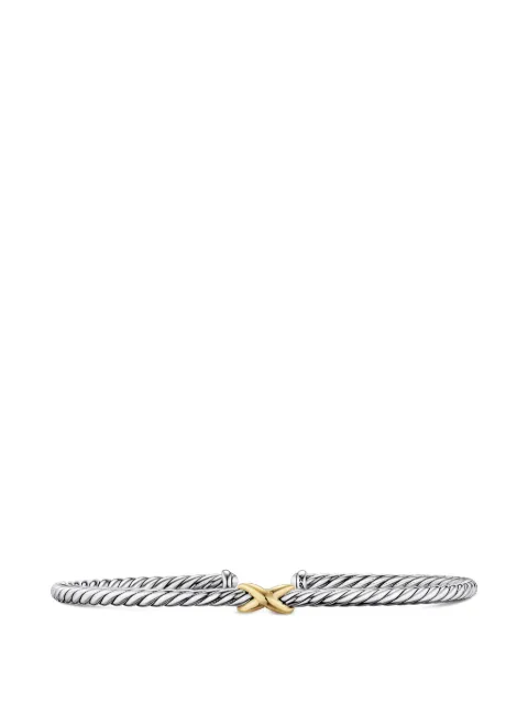 David Yurman 14K Yellow Gold Petite X Bracelet