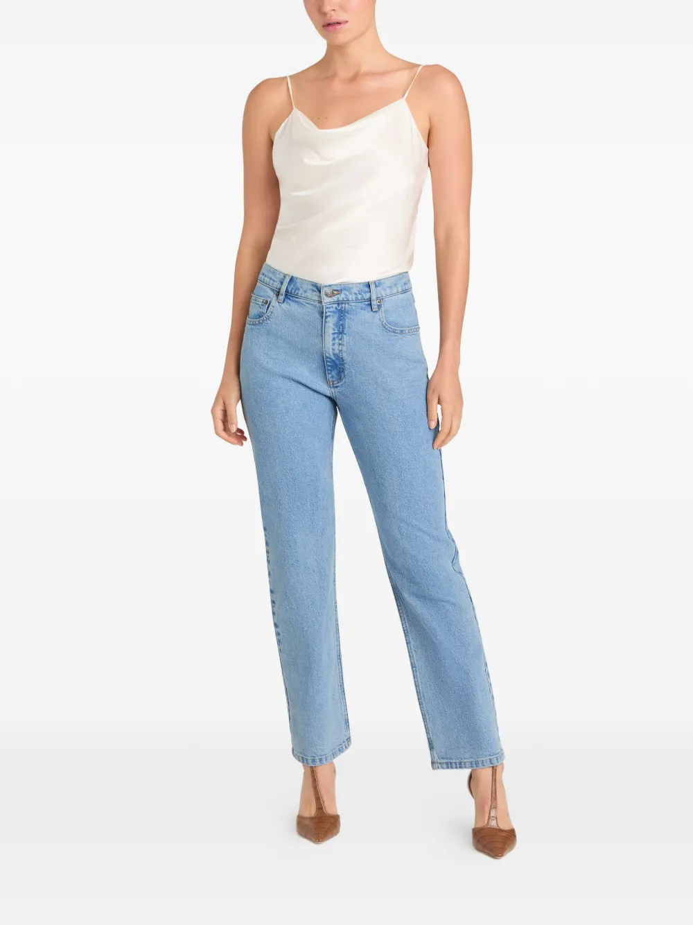  Cinq A Sept Tommy F Ive-pocket Jeans - Blue 