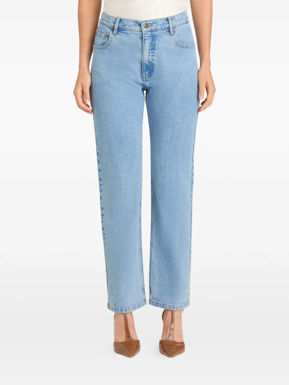 Cinq A Sept Tommy jeans met vijf zakken Blauw