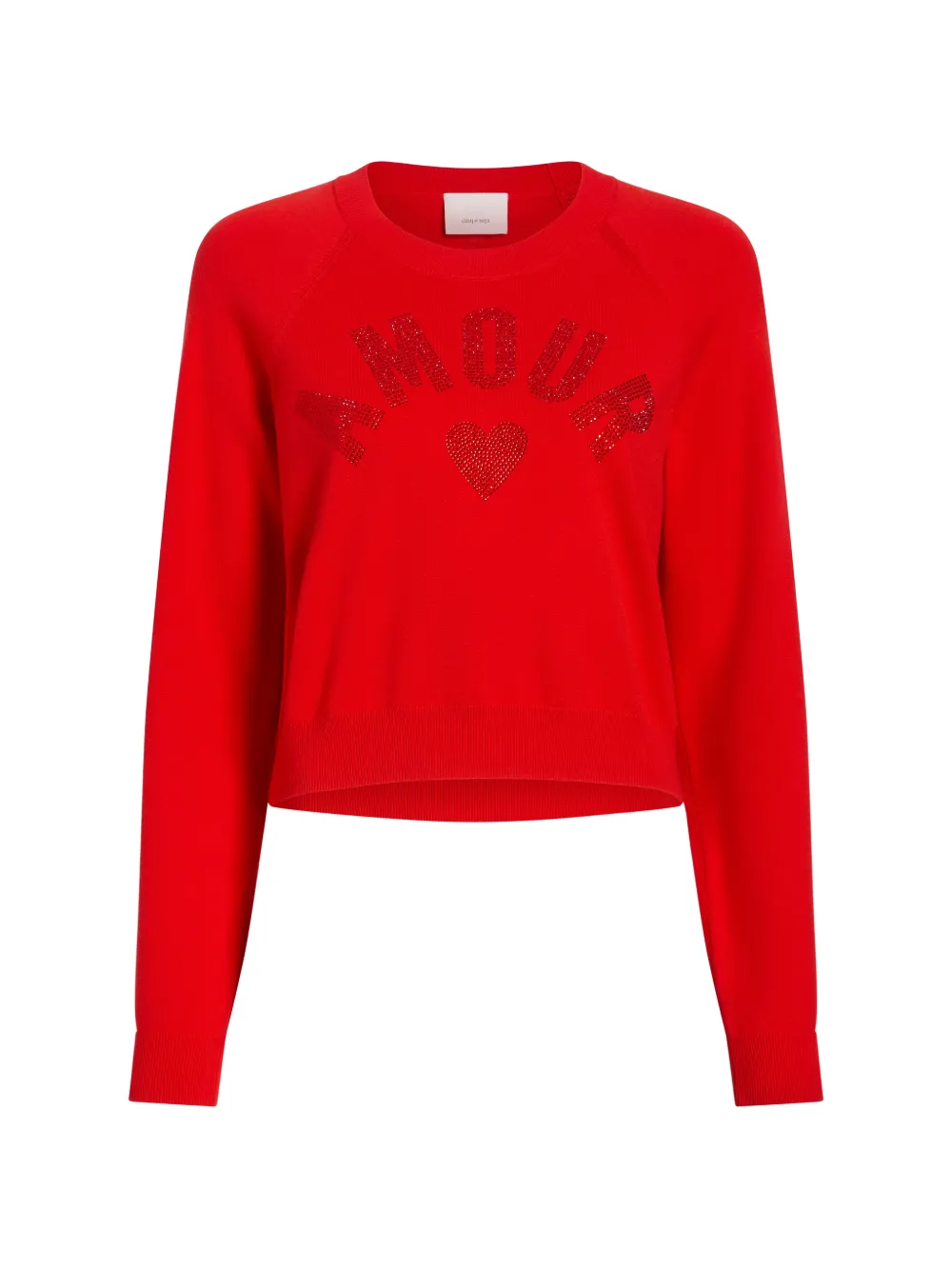 Cinq A Sept Amour Heatset sweater - Rosso