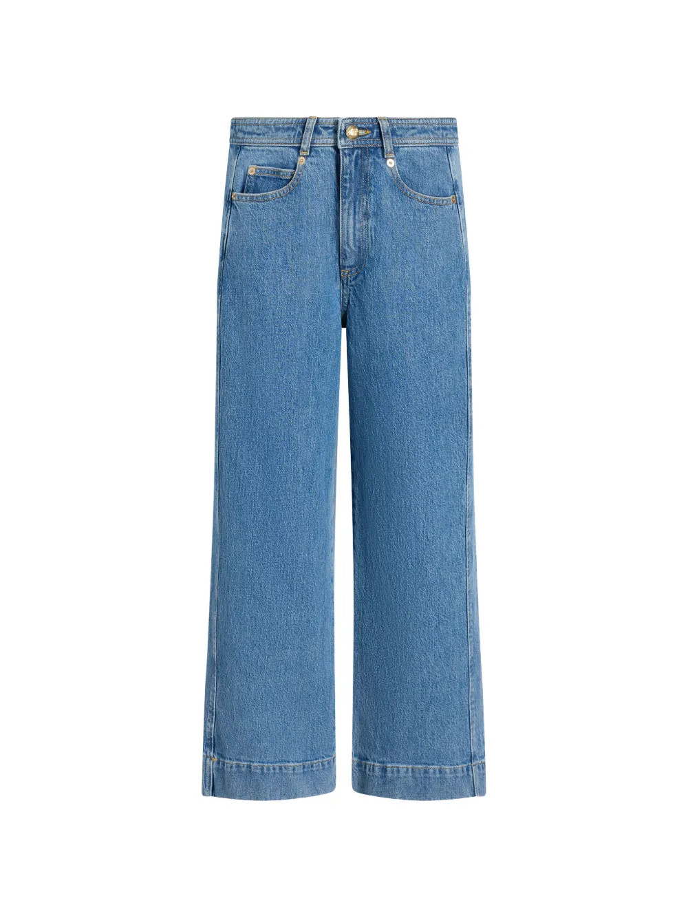 Cinq A Sept Betsy wide-leg jeans - Blu
