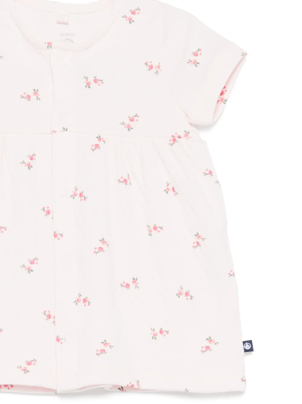 Petit Bateau Jurk met bloemenprint Roze