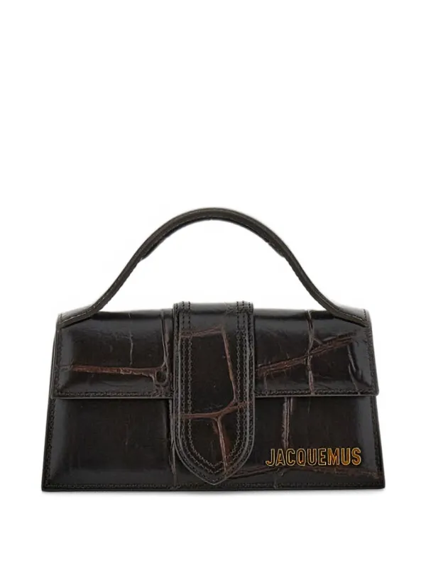 Jacquemus The Bambino Strap Tote Bag in Brown