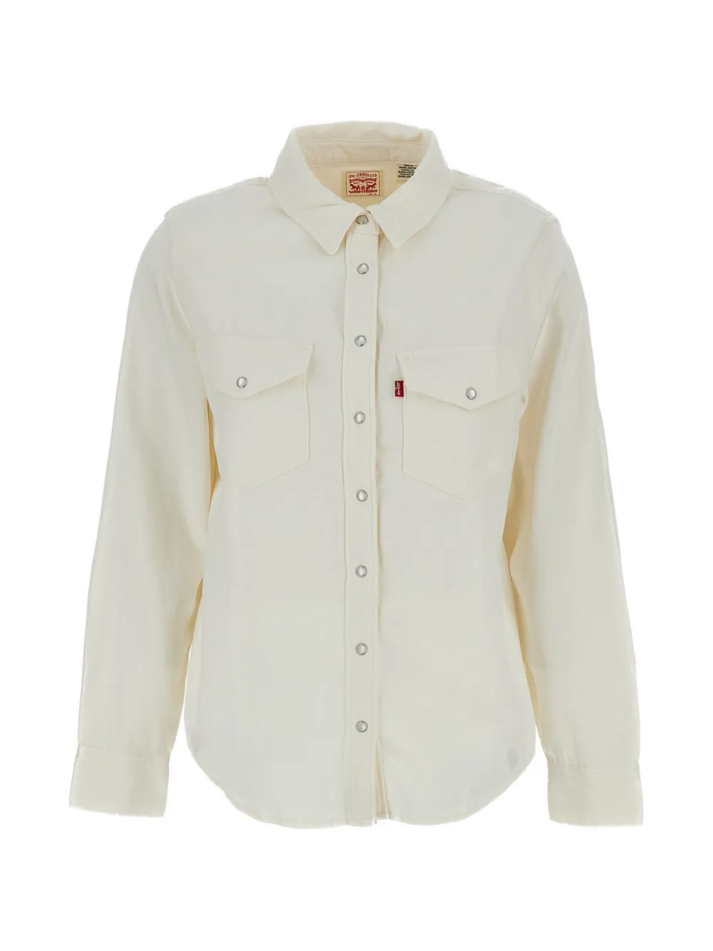 Levi's pointed-collar chest-pocket shirt - Toni neutri