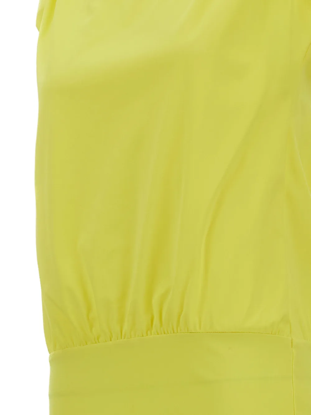  Irie' Gathered Midi Dresses - Yellow 