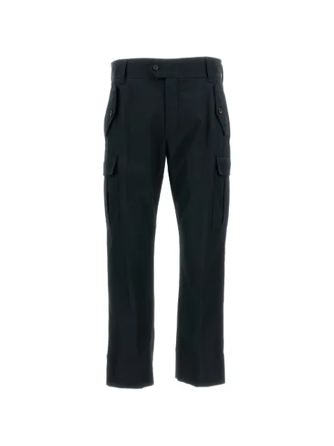 Alexander McQueen buttoned cargo-pocket trousers