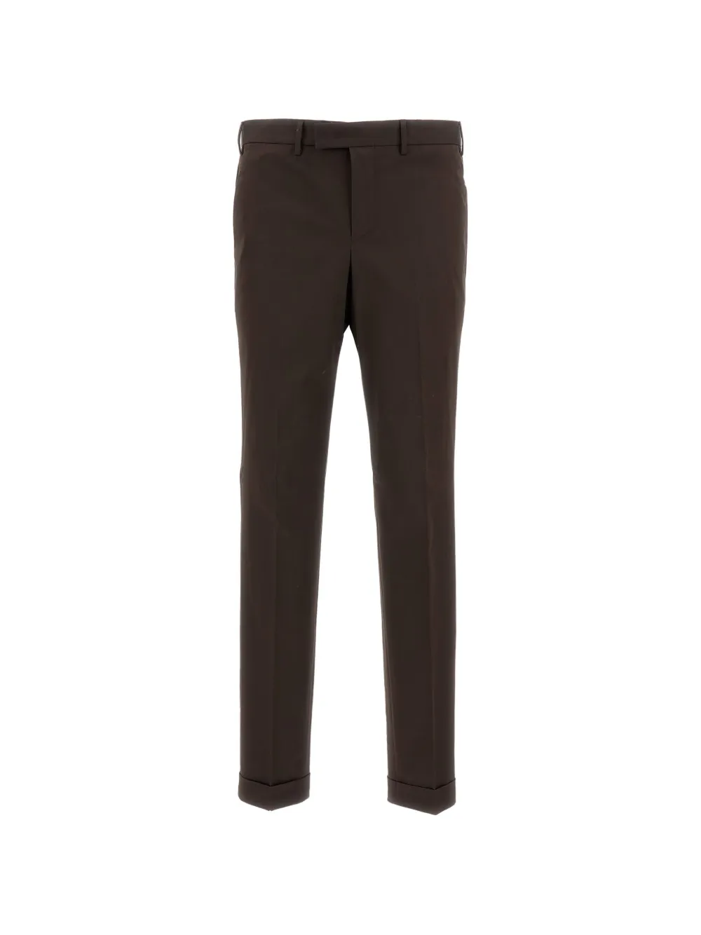 PT Torino cuffed trousers - Marrone