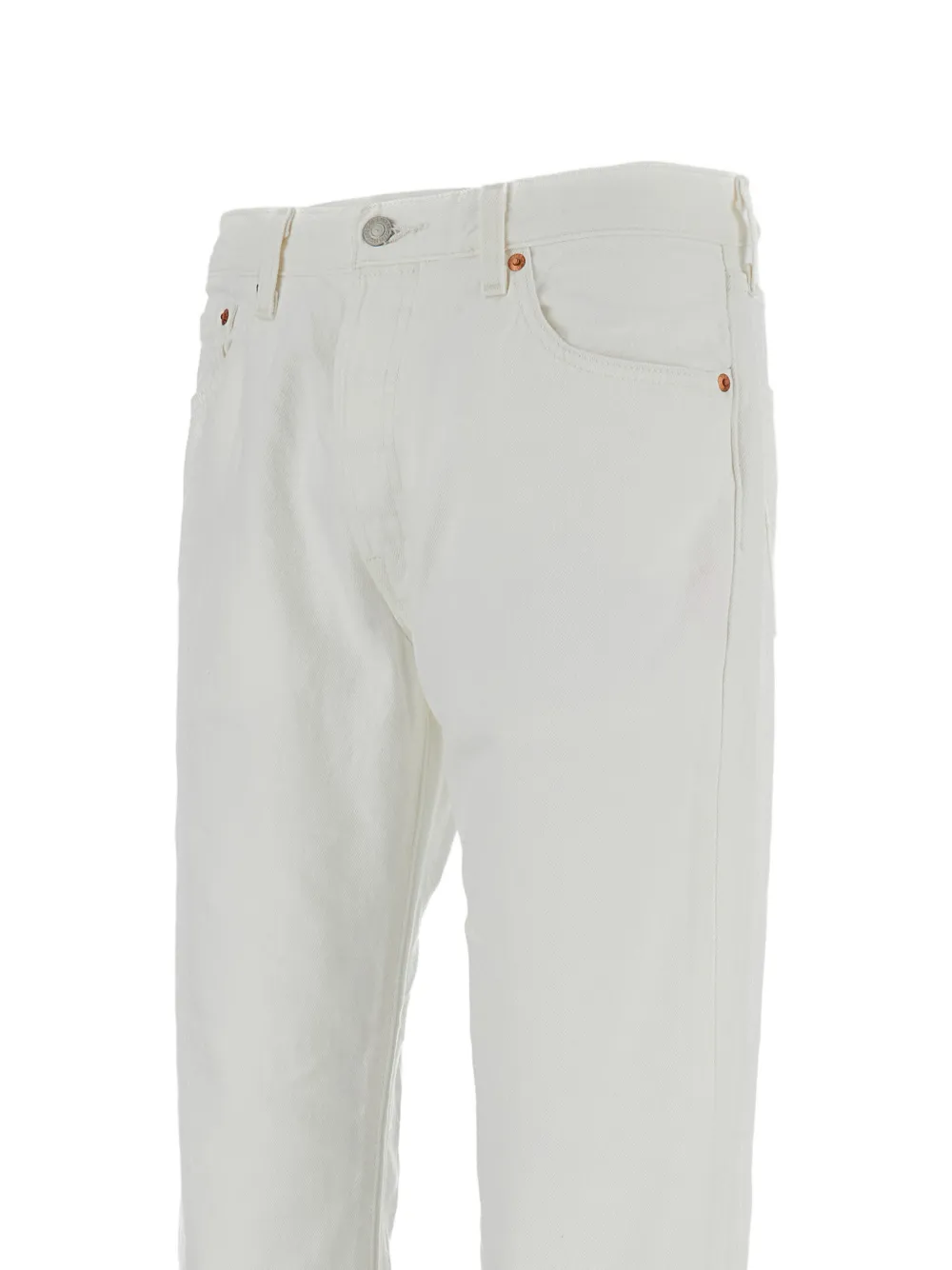  Levi's Button Fly Jeans - White 
