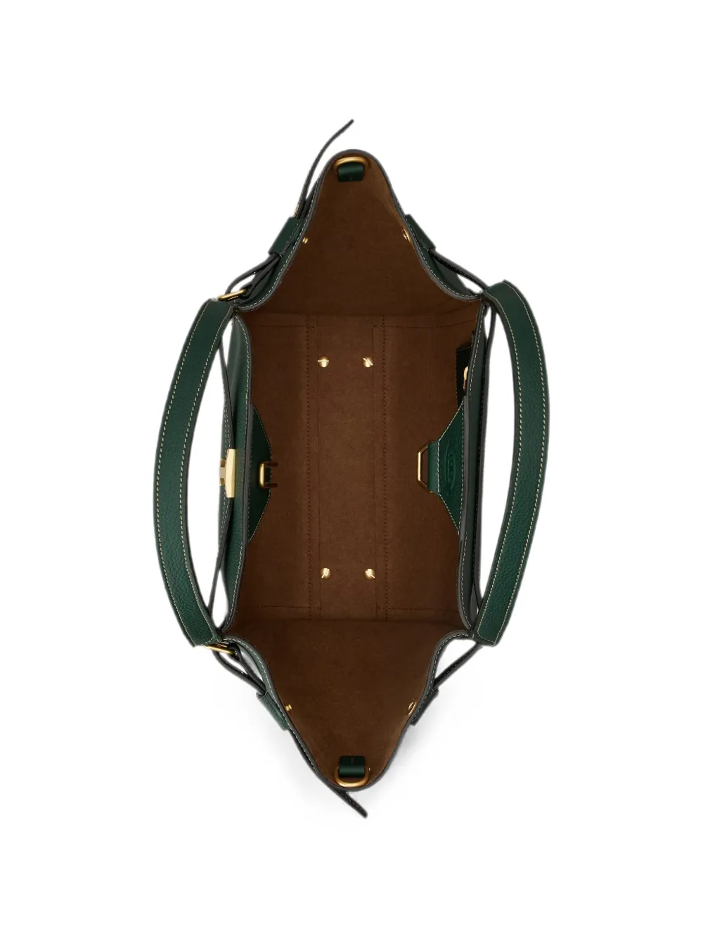 Tod's Kleine leren shopper Groen
