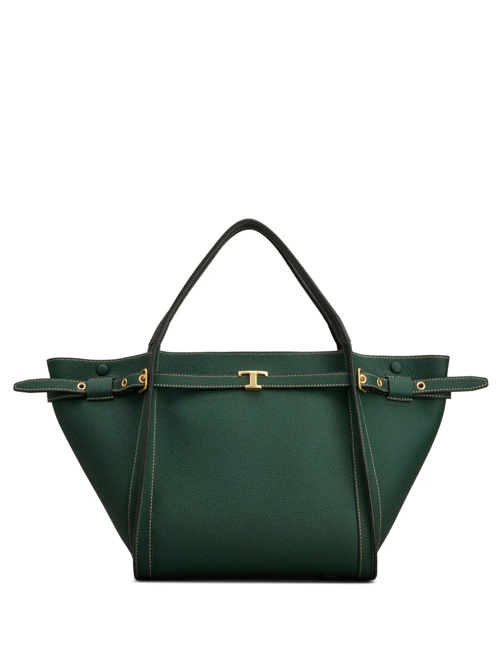 Tod's Kleine leren shopper Groen
