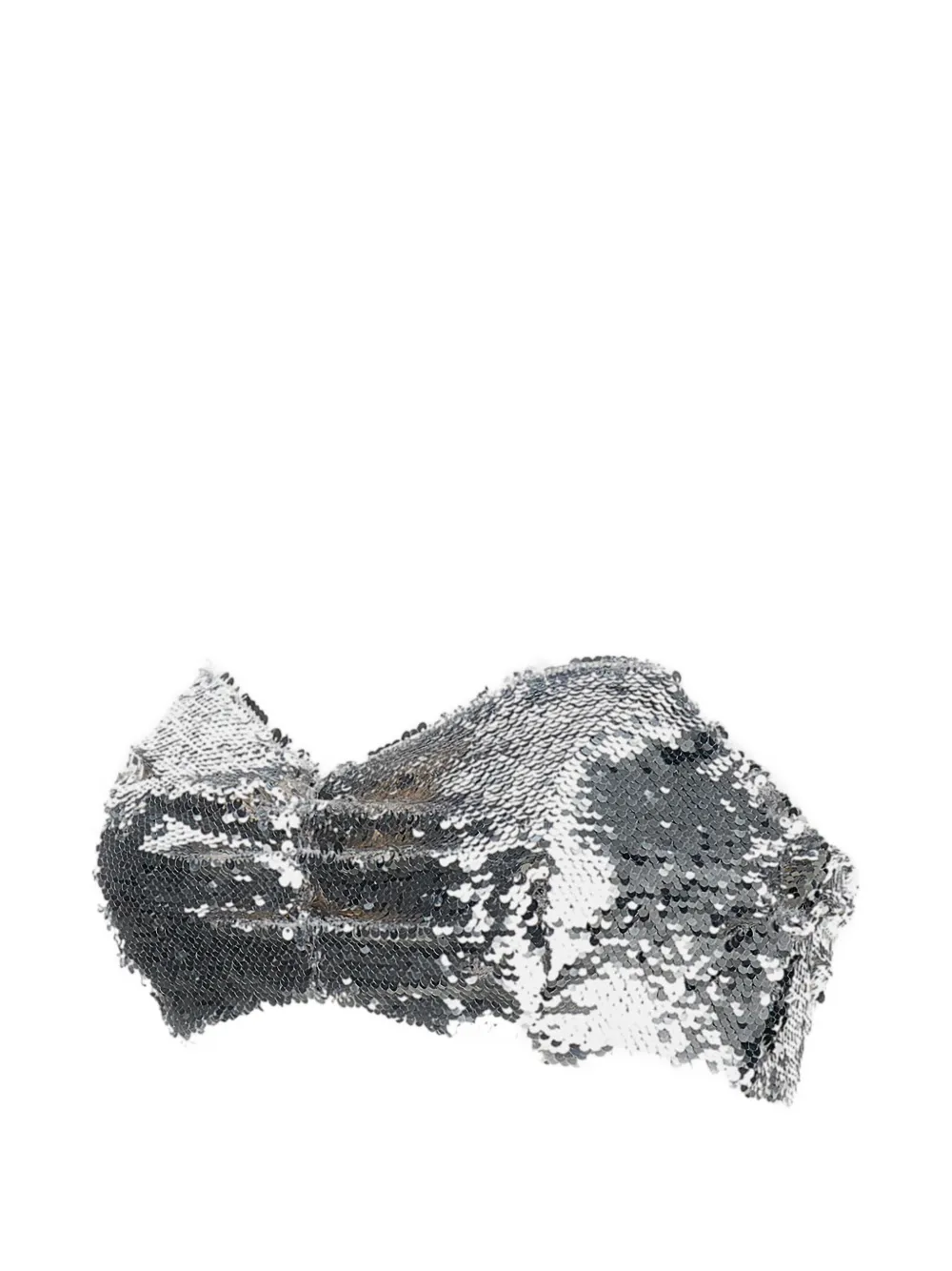  Simone Rocha Sequin Bandeau Top - Silver 