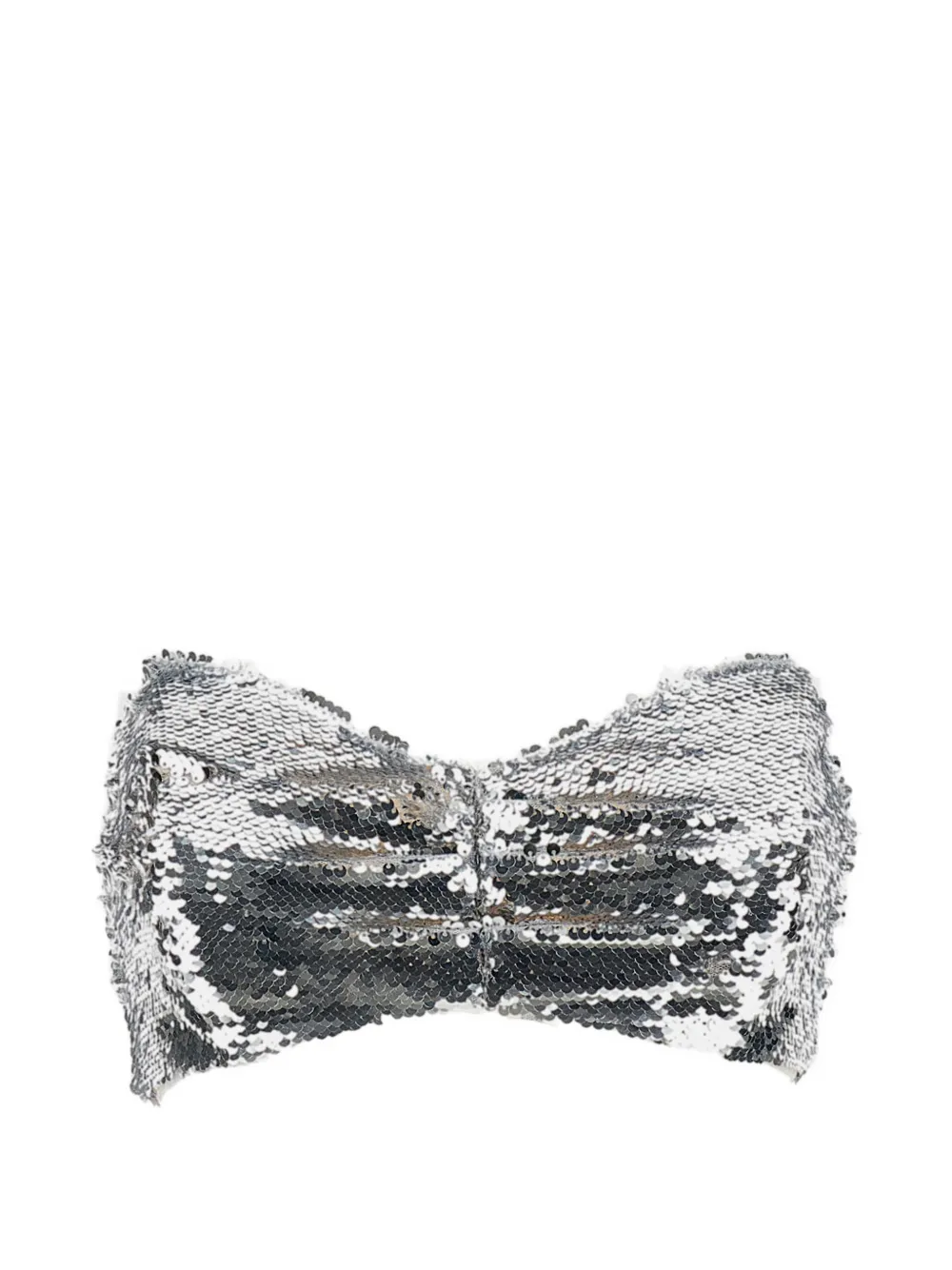 Simone Rocha sequin bandeau top - Argento
