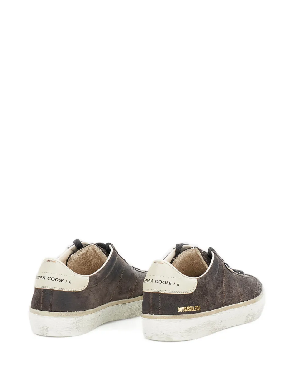 Golden Goose Soul Star suede heel tab sneakers Bruin