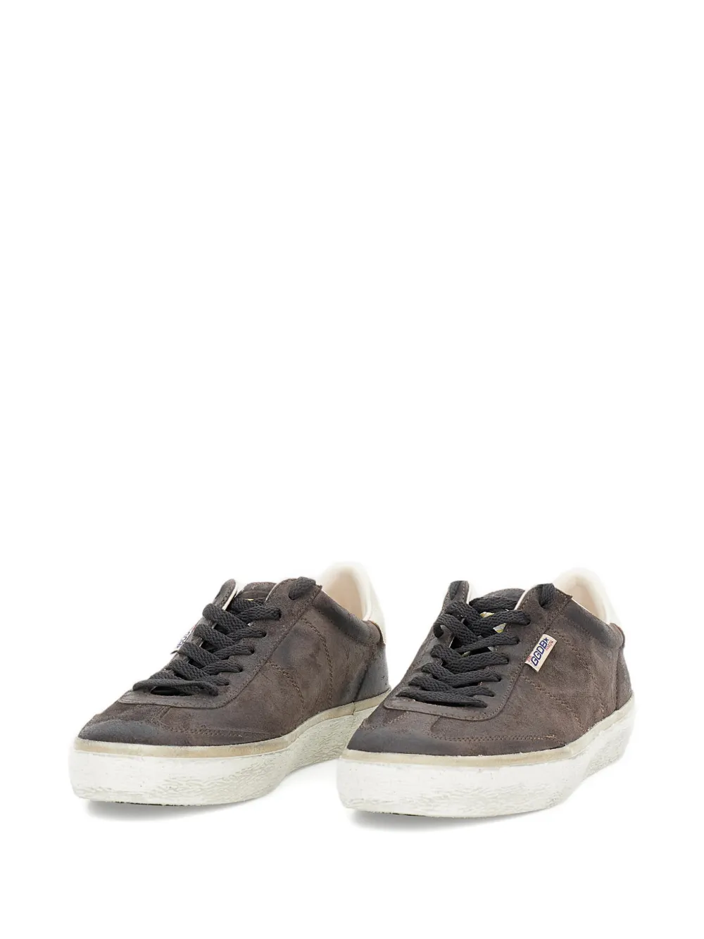 Golden Goose Soul Star suede heel tab sneakers Bruin
