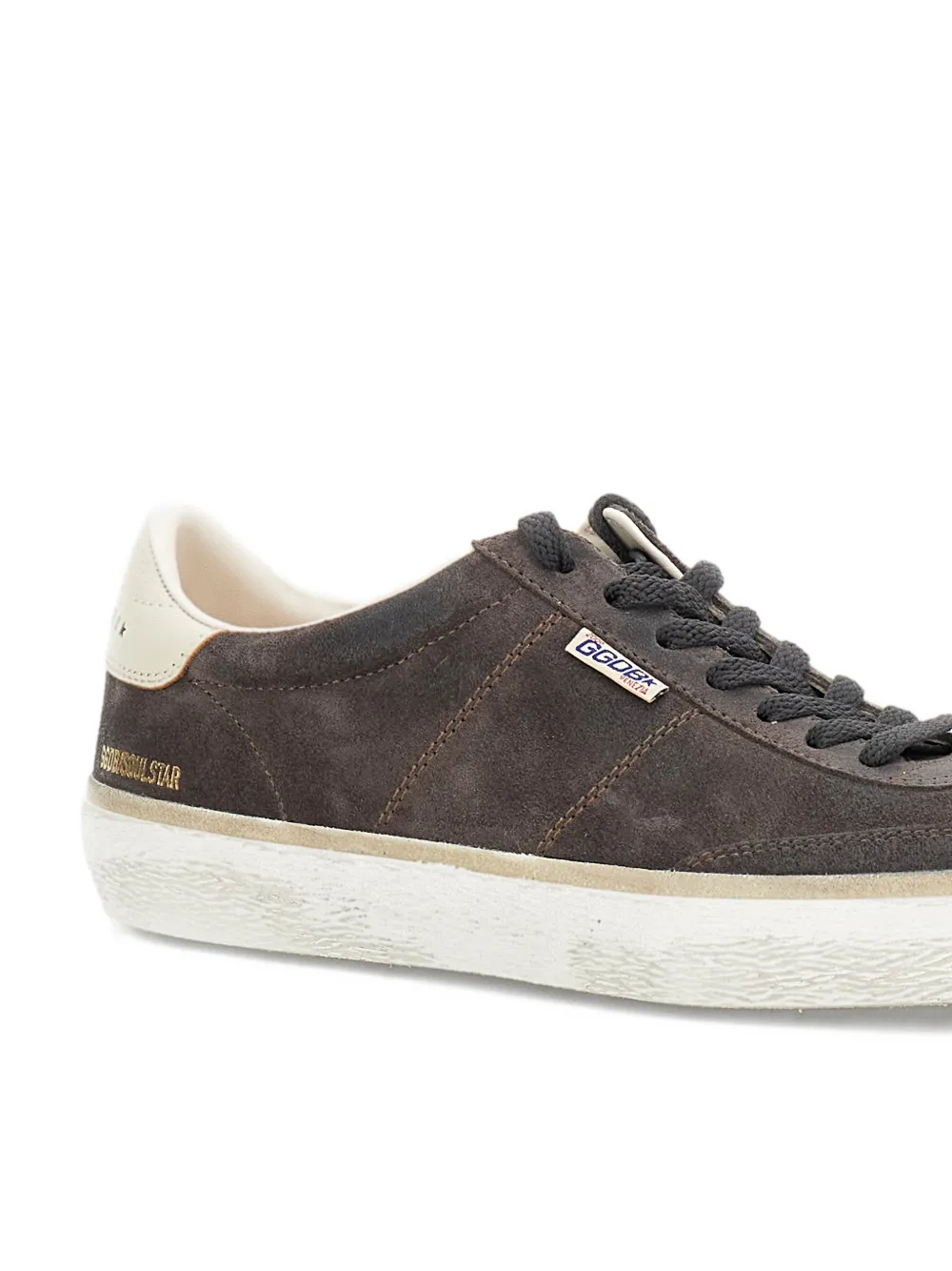 Golden Goose Soul Star suede heel tab sneakers Bruin