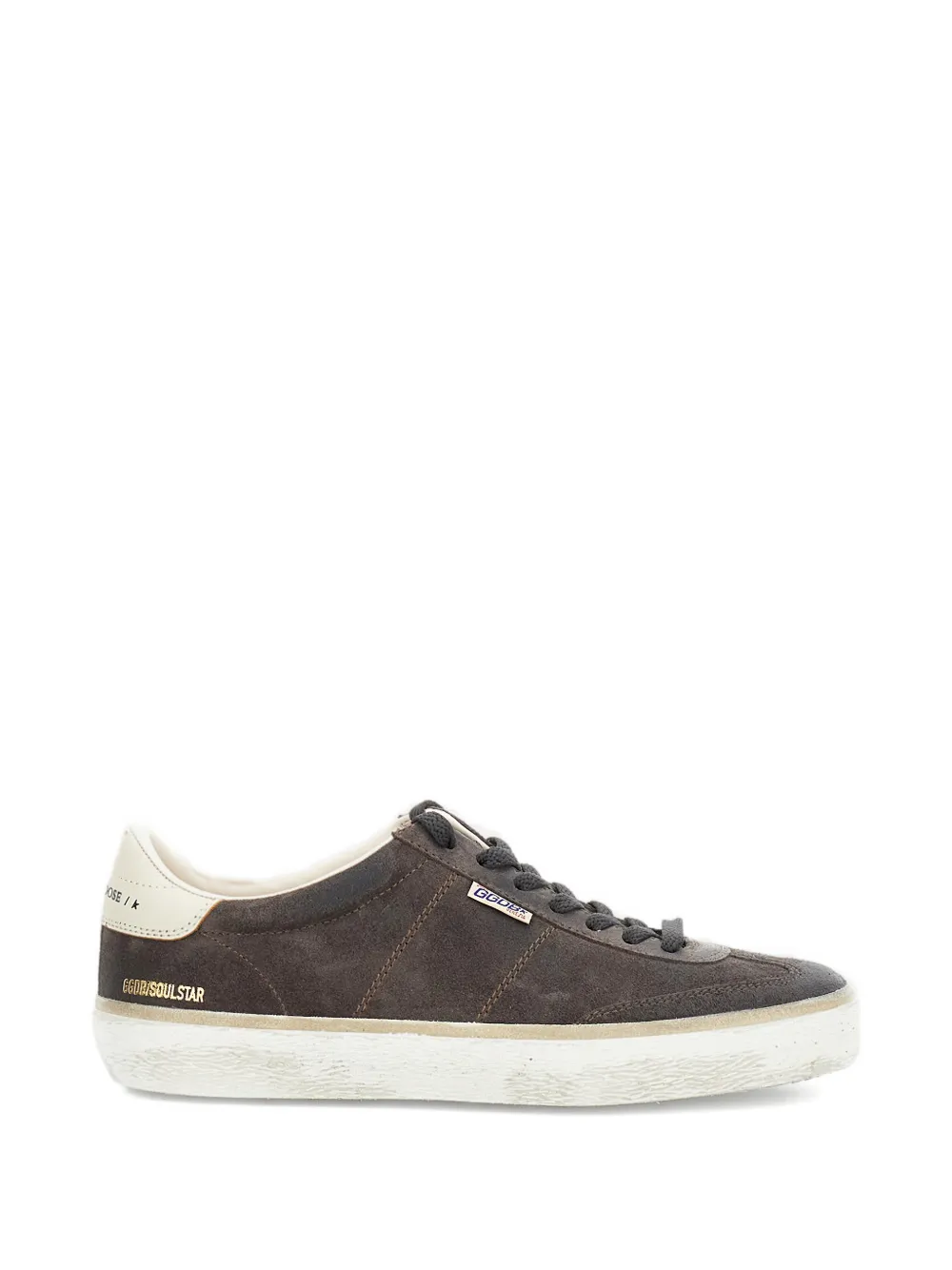 Golden Goose Soul Star suede heel tab sneakers Bruin