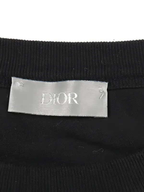 Christian Dior Pre-Owned x ERL long-sleeved T-shir | Black | FARFETCH