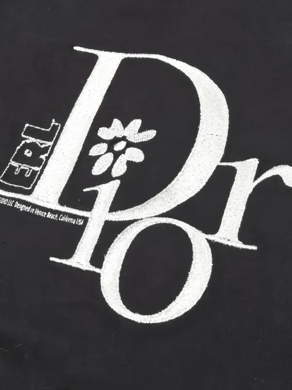 Christian Dior Pre-Owned x ERL ロングTシャツ | ブラック | FARFETCH JP