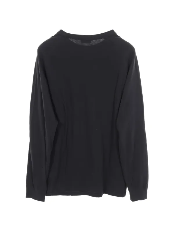 Christian Dior Pre-Owned x ERL long-sleeved T-shir | Black