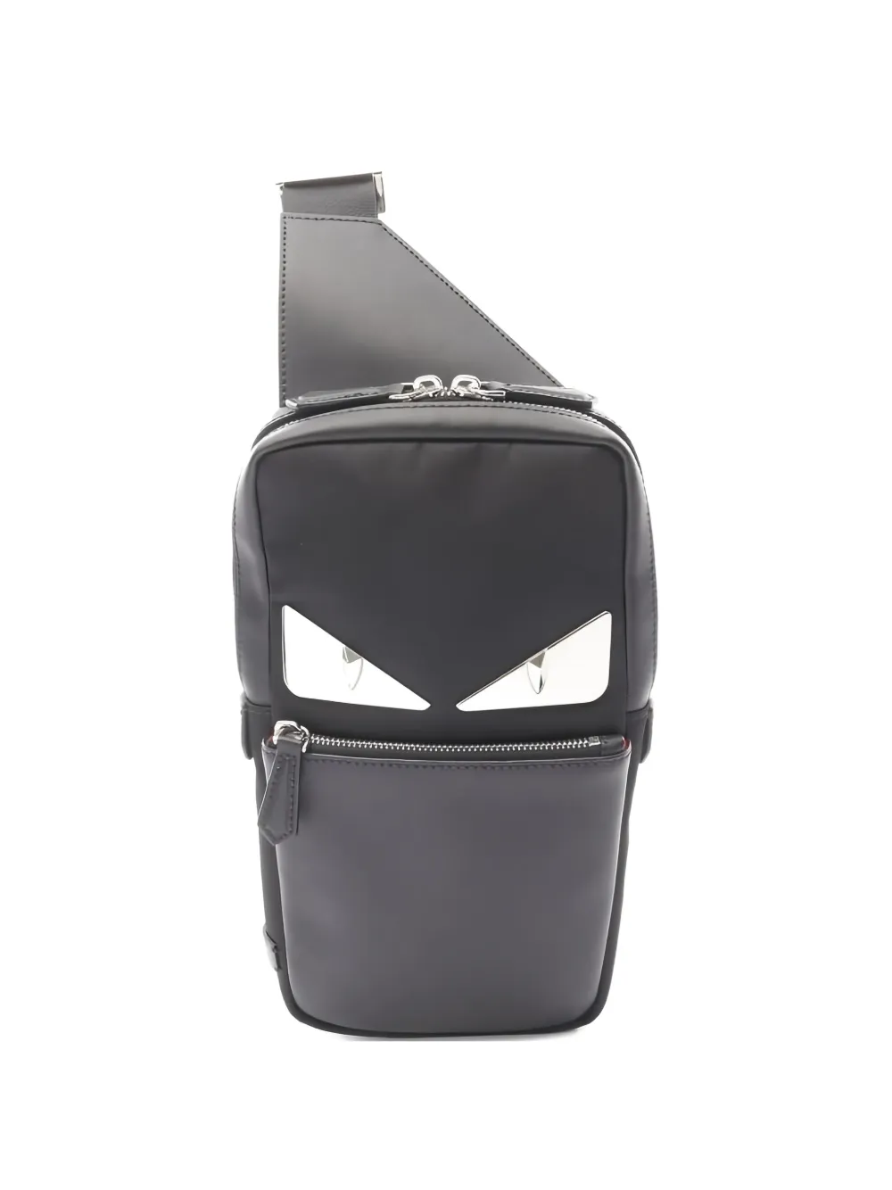 Fendi Pre-Owned Monster Bugs Eye cross body bag - Black