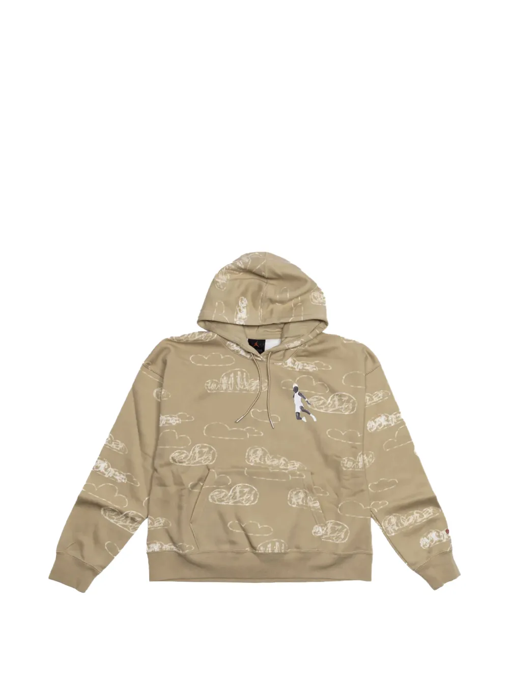 Jordan Artist Series Parker Duncan printed hoodie - Toni neutri