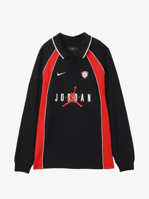 Jordan long-sleeve polo shirt