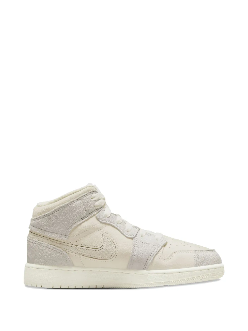 Jordan 1 Mid SE GS "Craft Pale Ivory" sneakers - Toni neutri