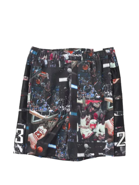 Jordan Flight AOP printed running shorts