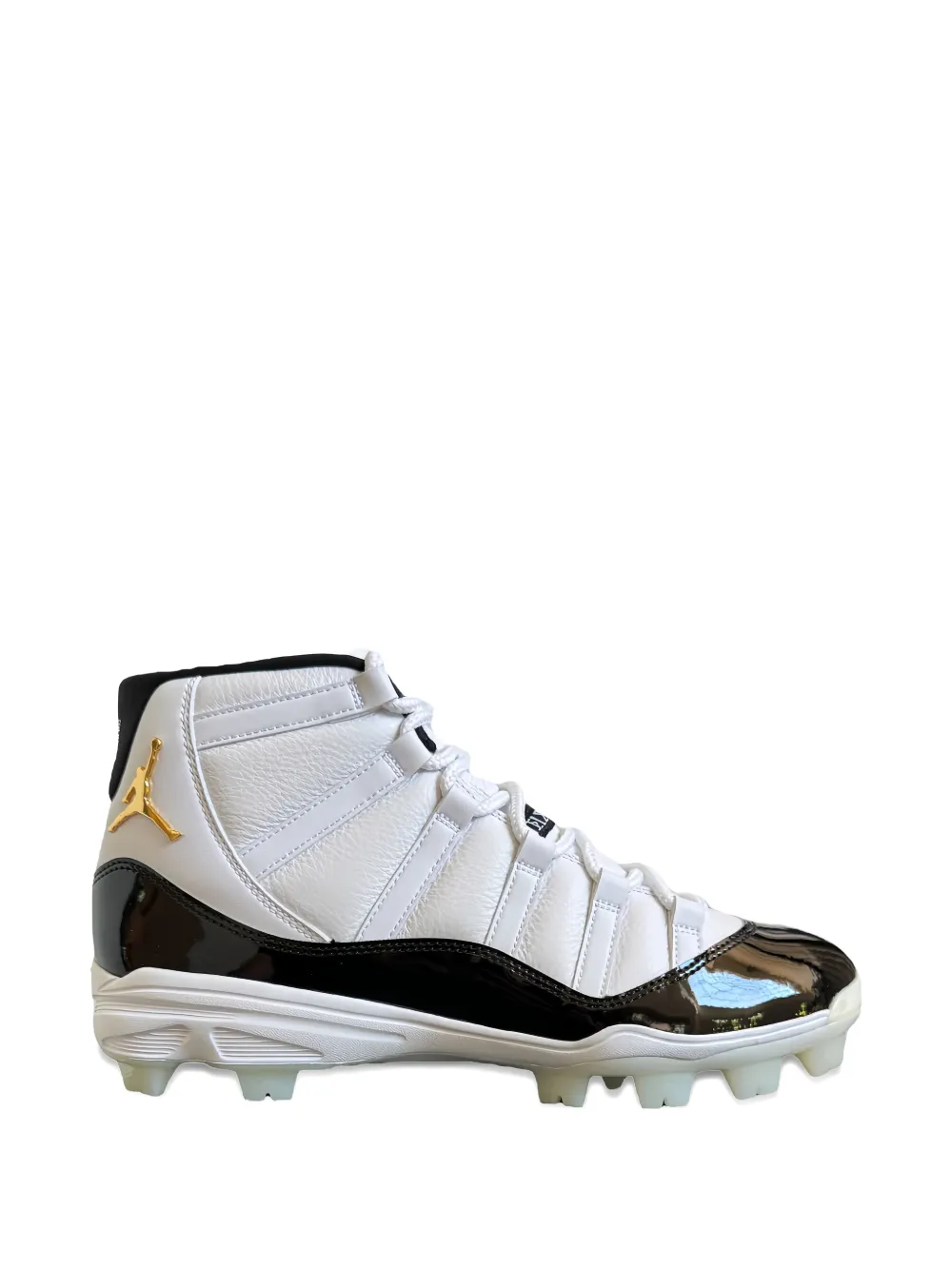 Jordan 11 Mookie Betts panelled cleats - Bianco