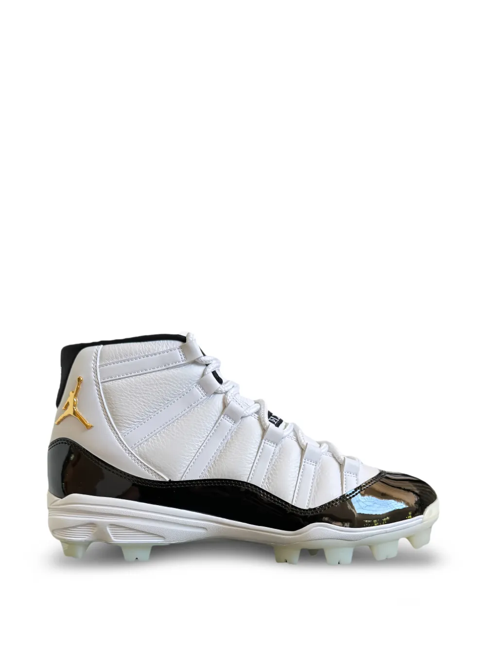 Jordan 11 Mookie Betts panelled cleats - Bianco
