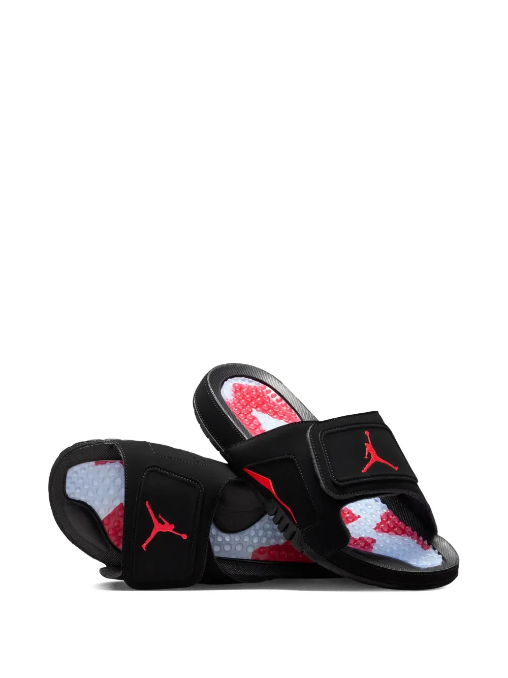 Jordan Hydro 6 Retro slippers Zwart