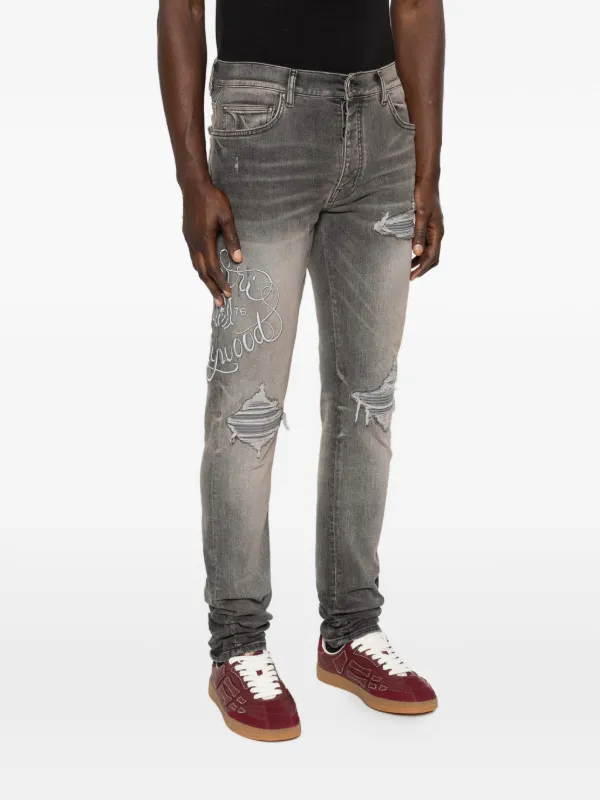 AMIRI Hollywood MX1 Jeans | Grey | FARFETCH