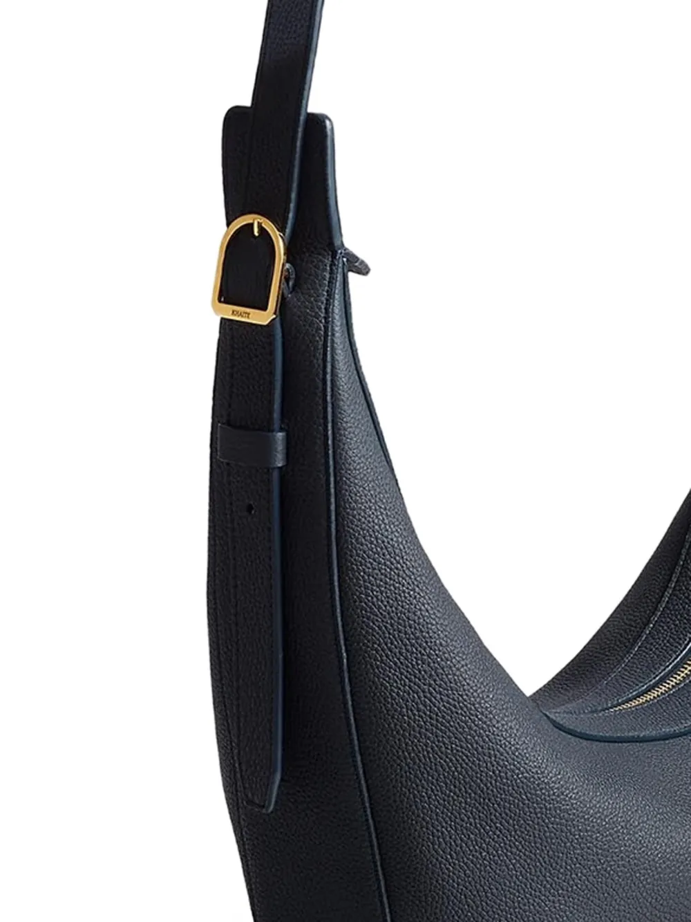 KHAITE Augustina kleine crossbodytas Blauw