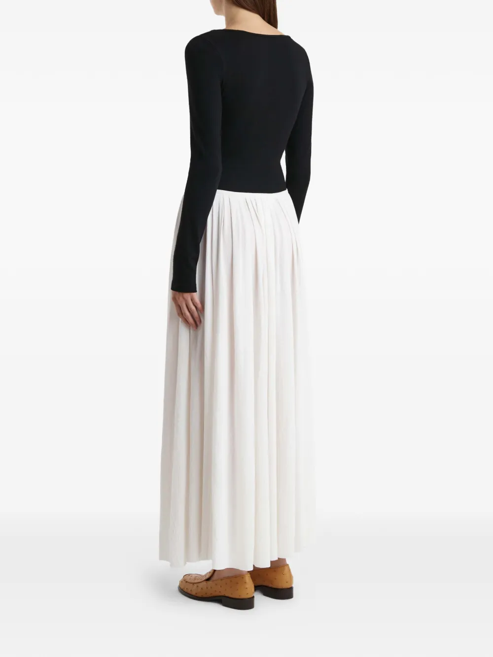 KHAITE Carlotta jurk Wit
