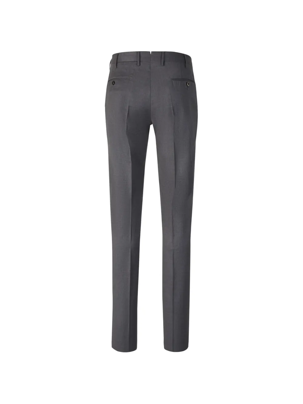 PT Torino Slim-fit wollen broek Grijs