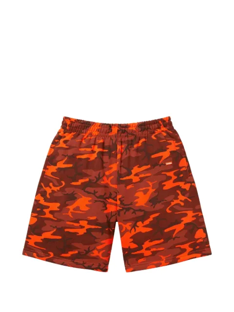 Supreme camouflage track shorts