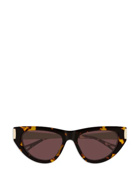 Chloé Eyewear cat-eye tortoiseshell-effect sunglasses