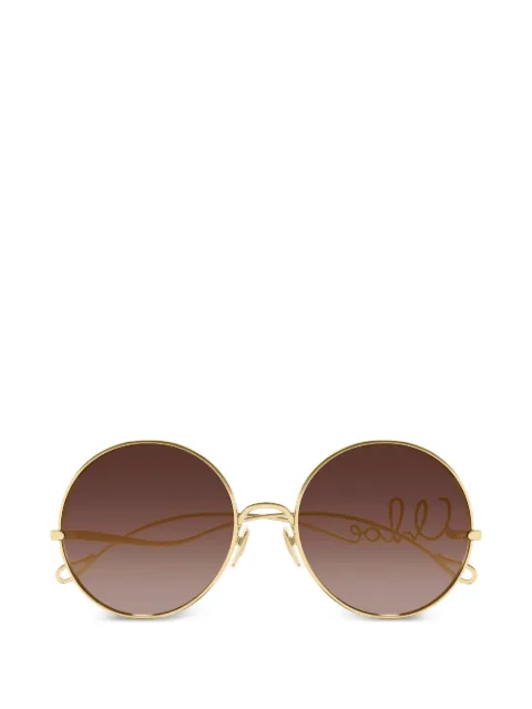 Chloé Eyewear солнцезащитные очки в круглой оправе