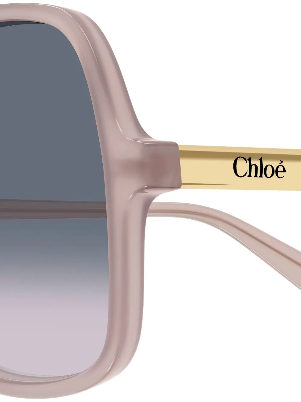 Chloé Eyewear Zonnebril met kleurverloop Grijs