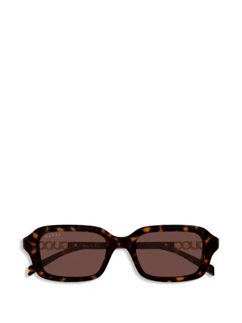Gucci Eyewear square logo sunglasses