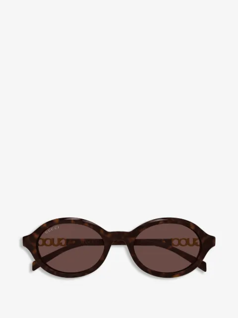 Gucci Eyewear lentes de sol con armazón redonda