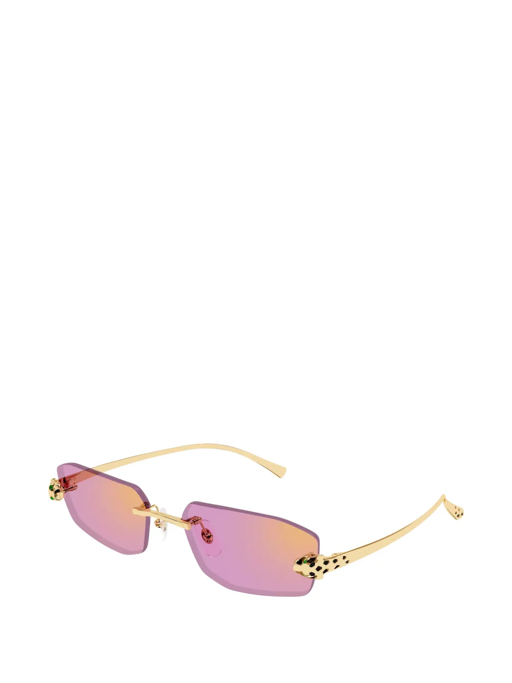 Cartier Eyewear Panthère de Cartier zonnebril Goud
