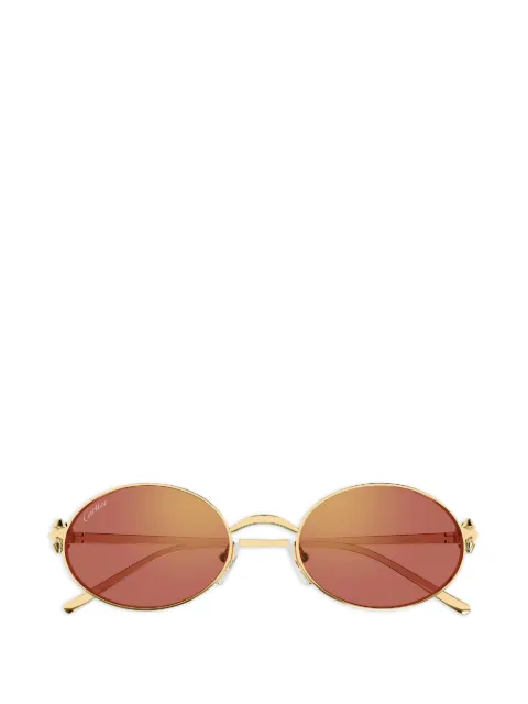 Cartier Eyewear lentes de sol con armazón ovalada